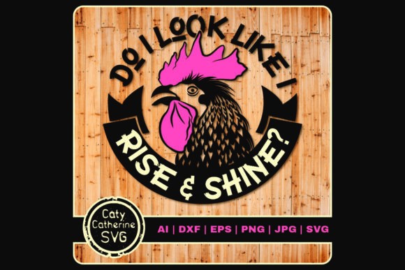Do I Look Like I Rise Shine Cockerel: A Designer's Review