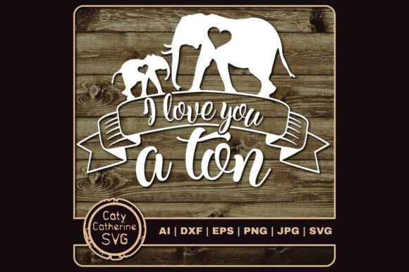 I Love You a Ton Elephant and Baby: A Designer's Review