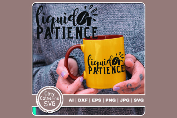 Liquid Patience Coffee Quote: A Designer's Review