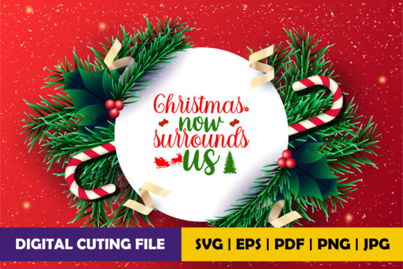 Reviewing Christmas Now Surround Us for Embroidery