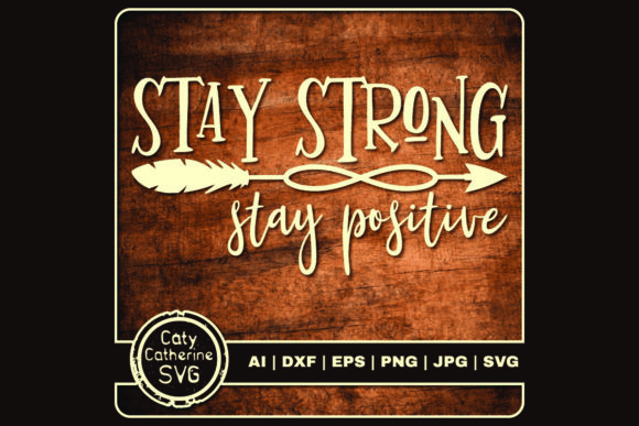 Stay Strong Stay Positive: A Designer's Review for Embroidery